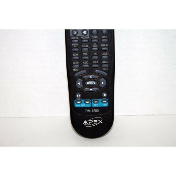 Original Apex Remote Control‎ Model RM-1200 - Picture 5 of 6